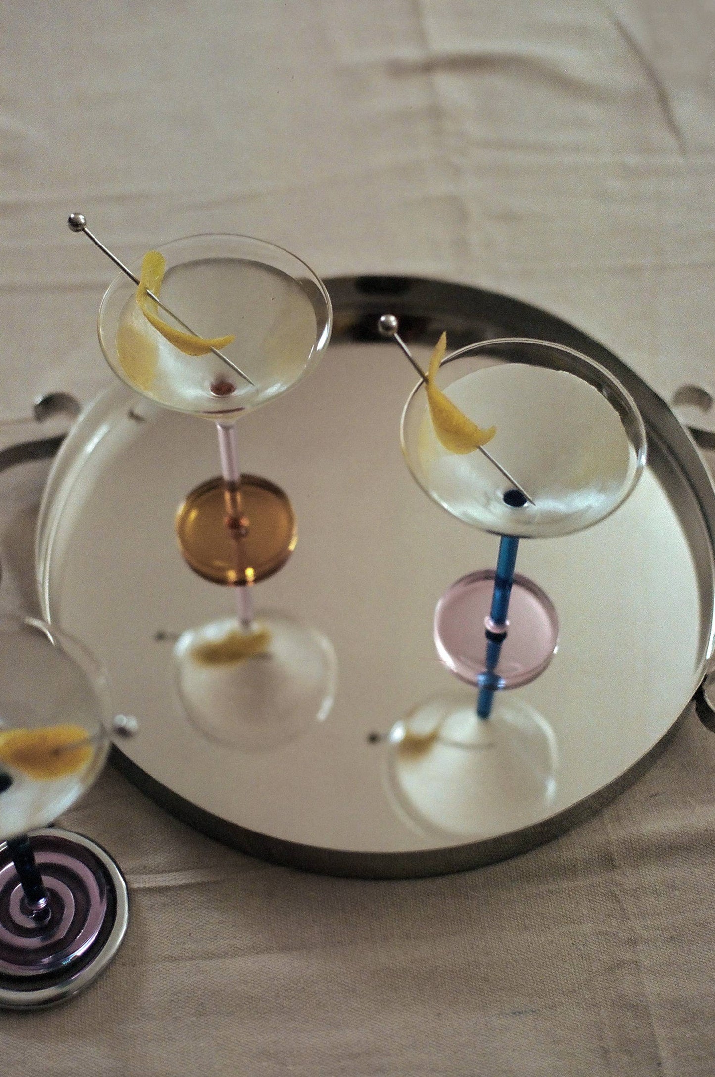 Piano Martini Glass, Bluenote