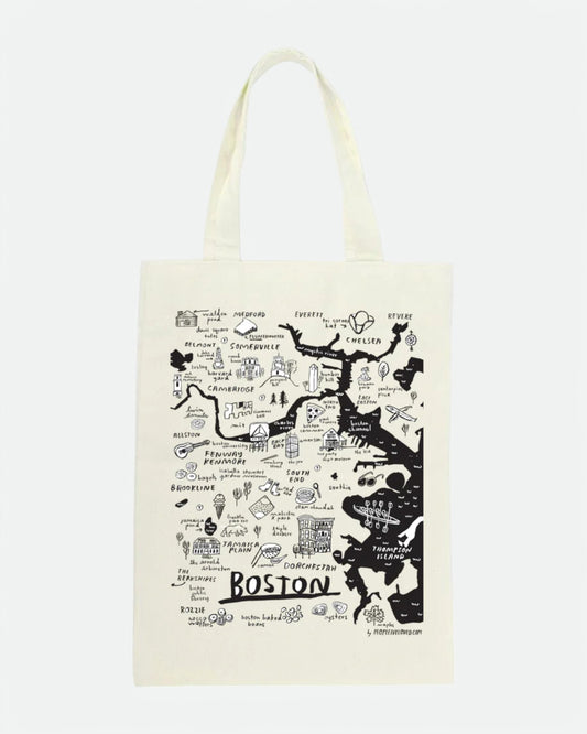 Boston Map Tote