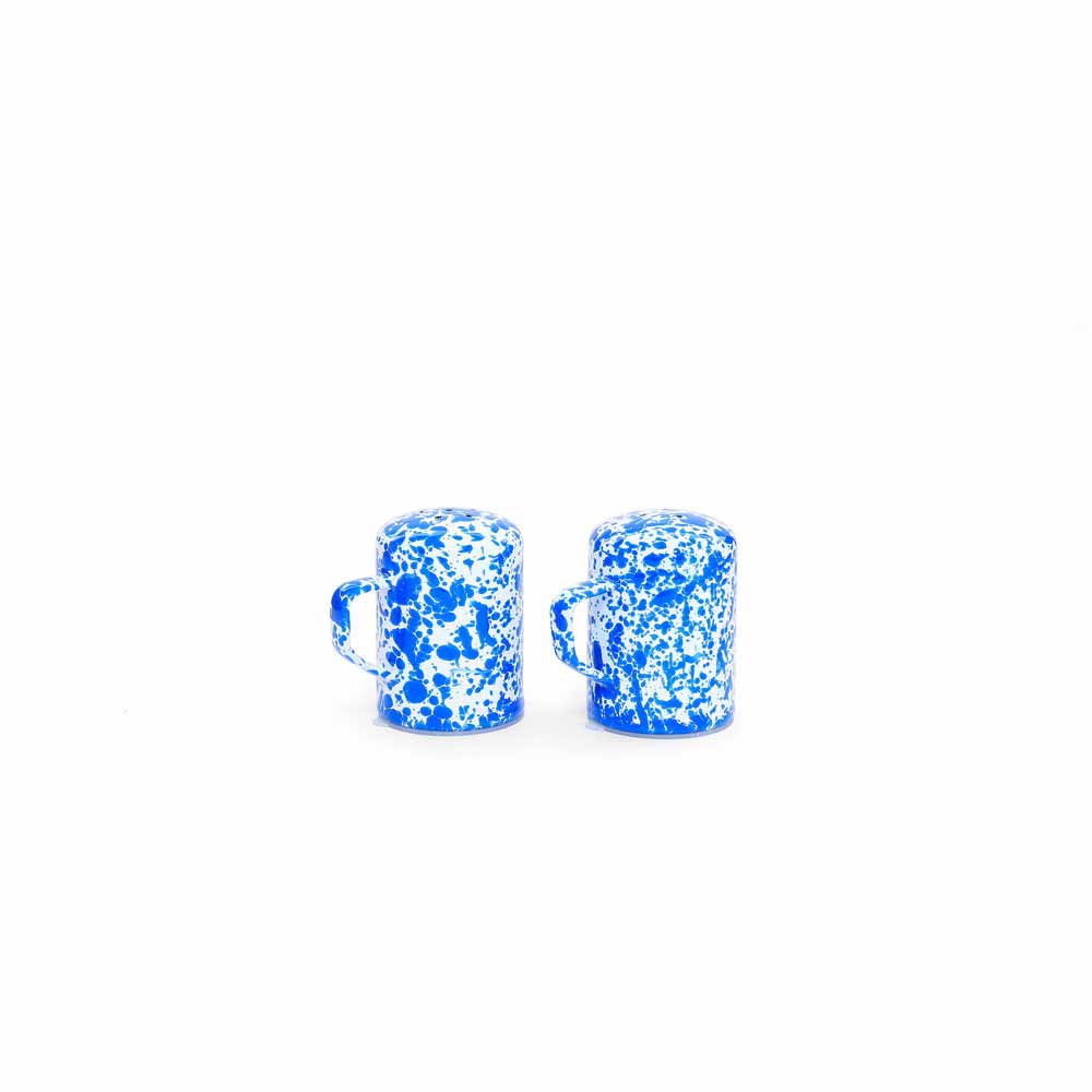 Splatter Enamelware Salt & Pepper (Color Variants)