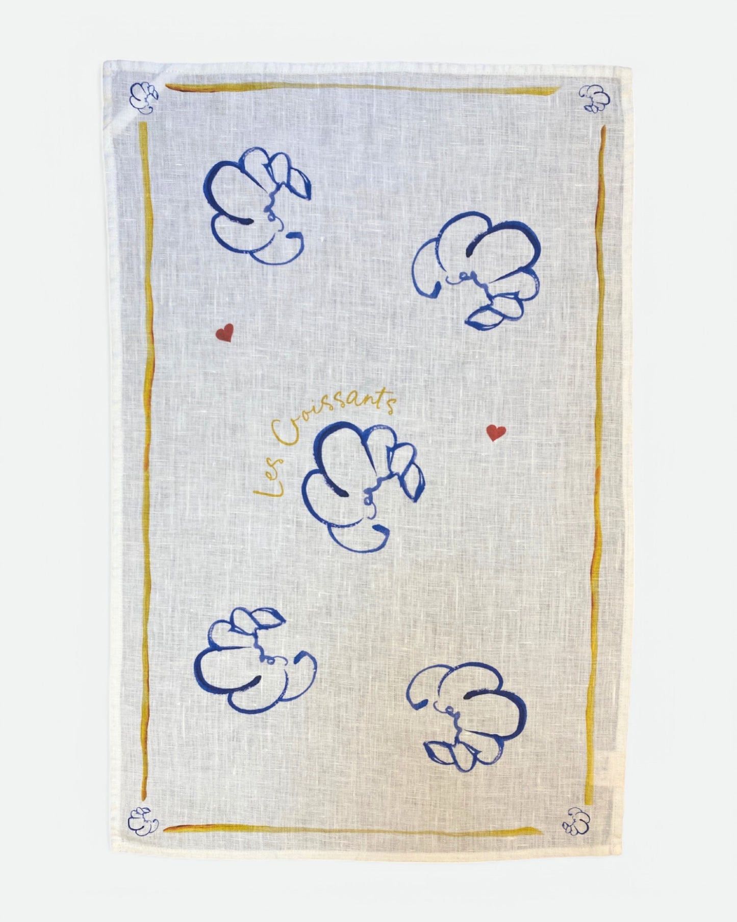 Croissants! Tea Towel