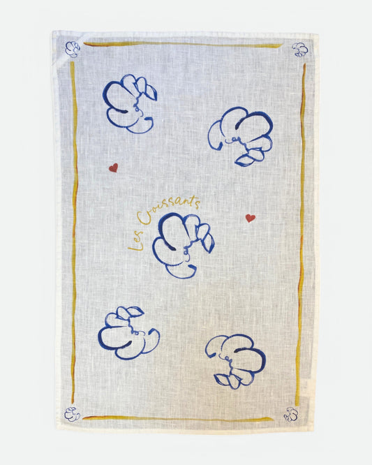 Croissants! Tea Towel