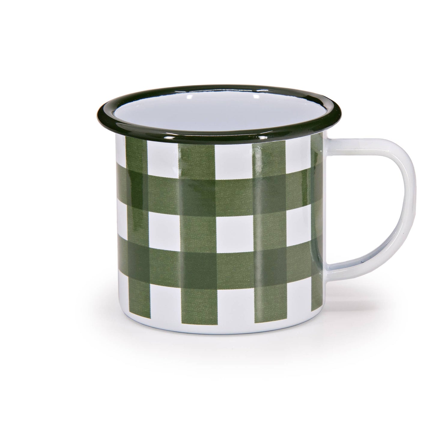Max Humphrey x CCH Gingham Enamelware 12 oz Mug