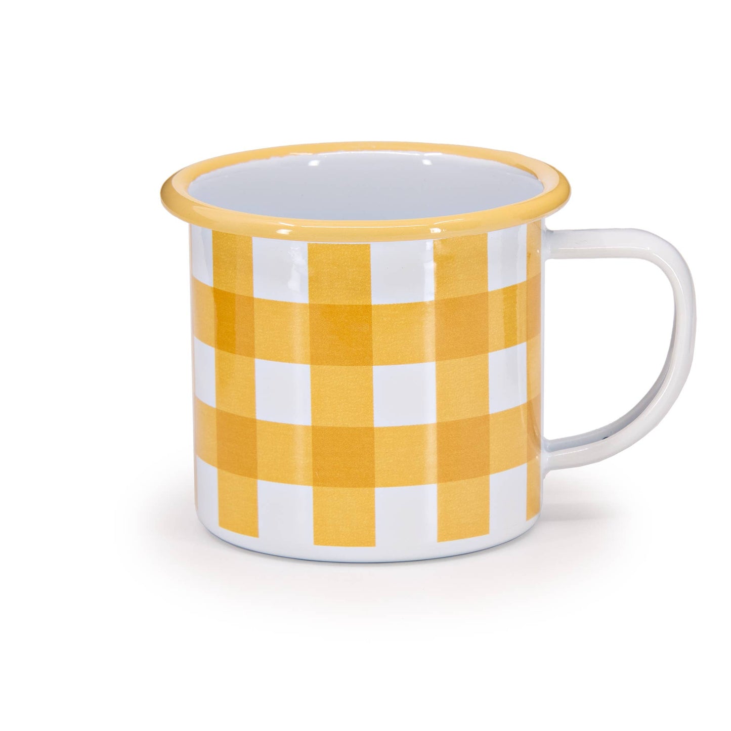 Max Humphrey x CCH Gingham Enamelware 12 oz Mug