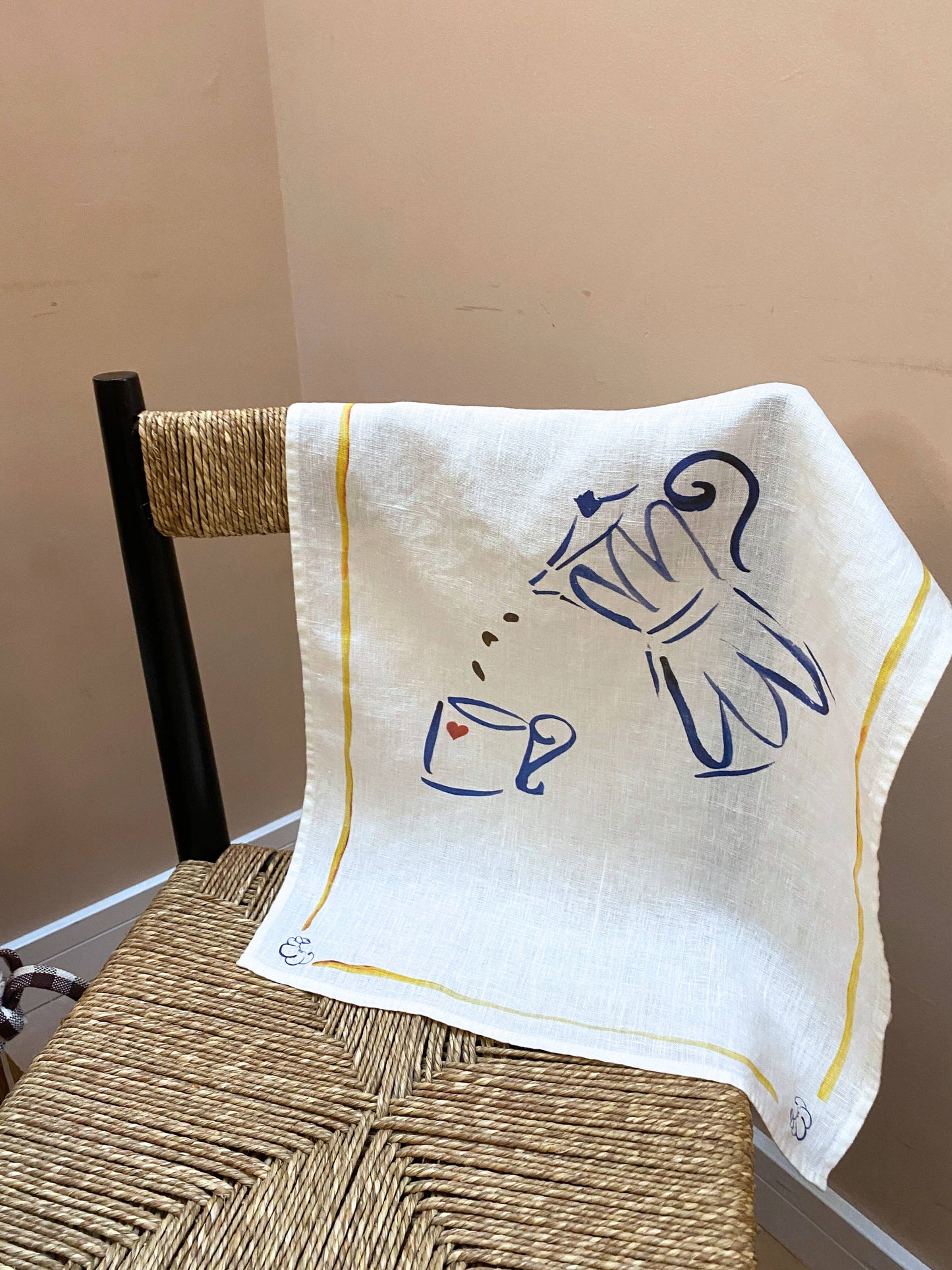 Un Petit Café - Tea Towel