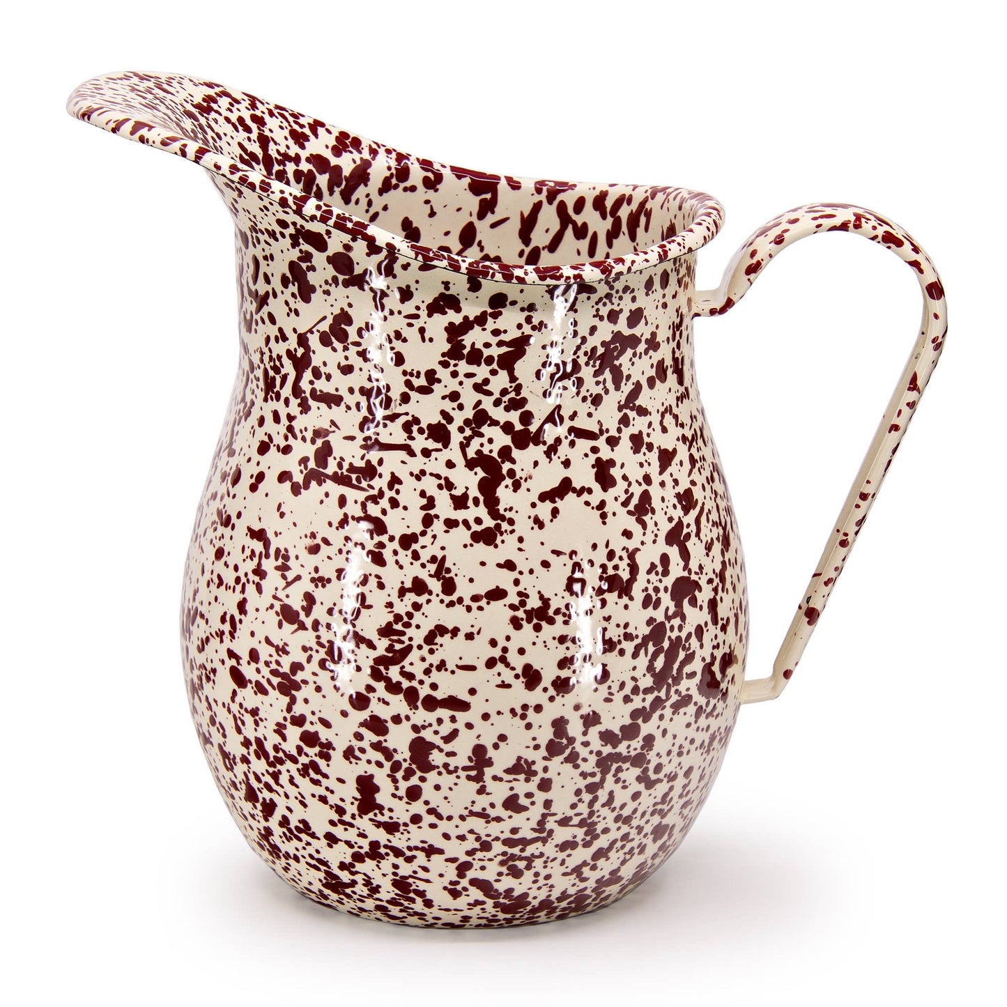 Splatter Enamelware Pitcher (Color Variants)