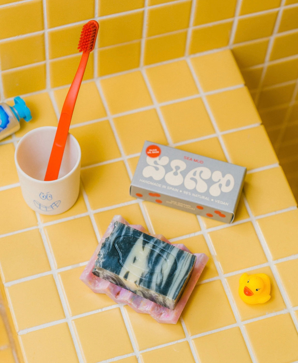 Handmade Smile Soap