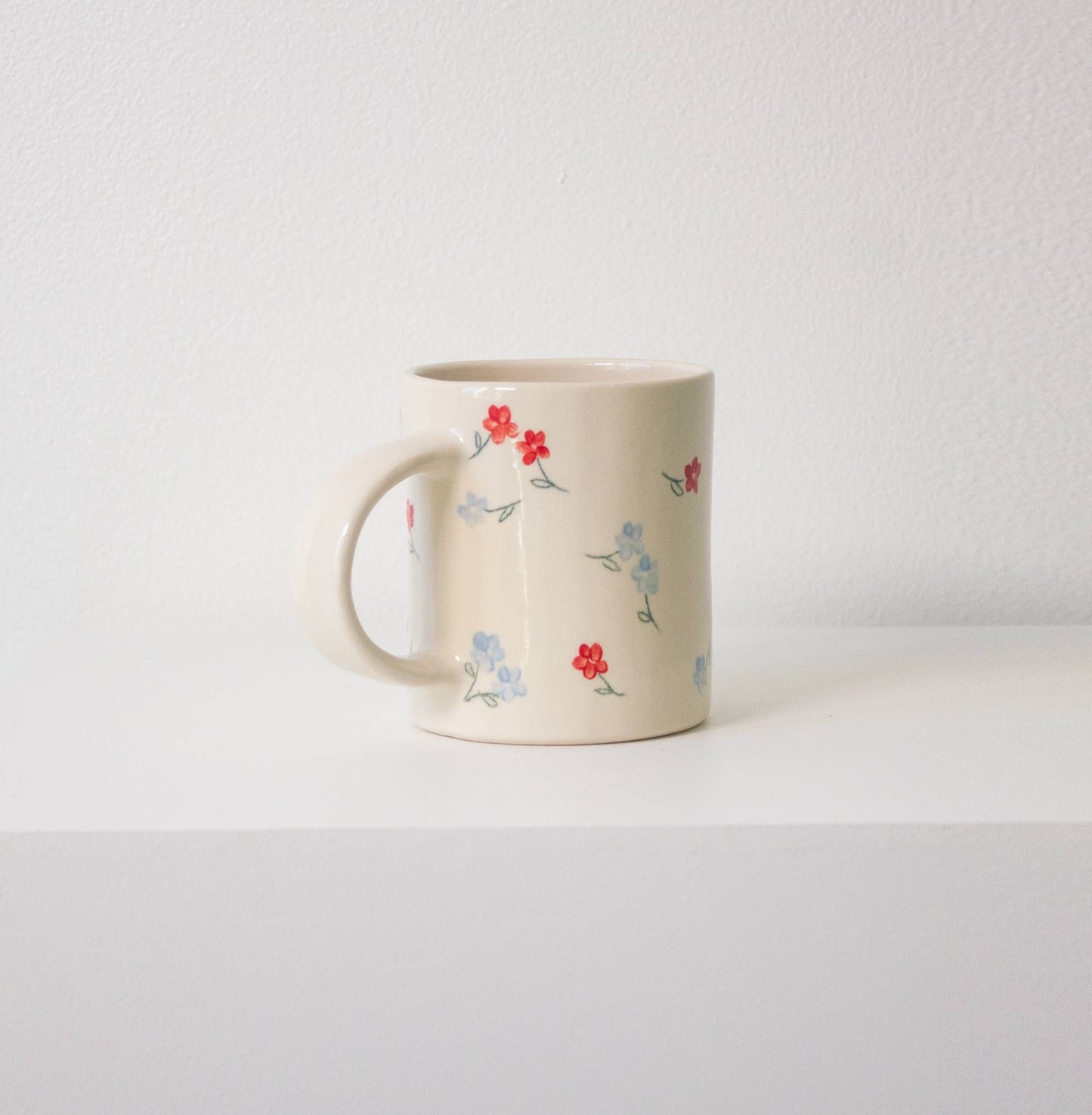 Handmade Floral Mug