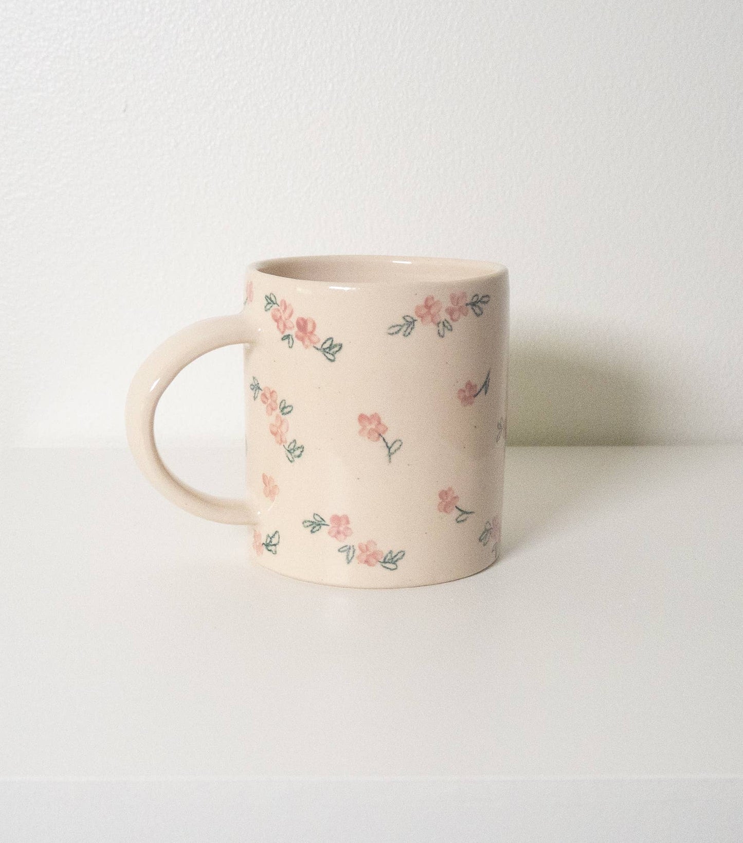 Handmade Floral Mug
