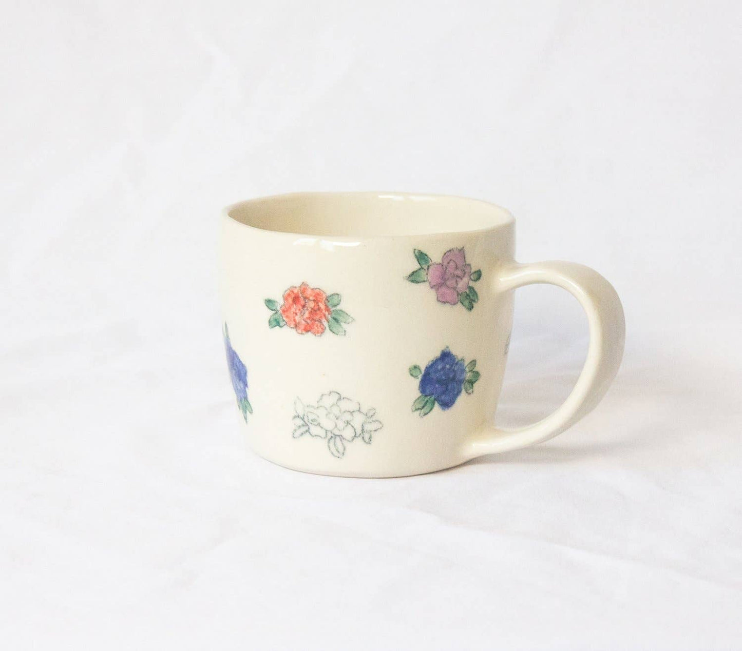Handmade Floral Mug
