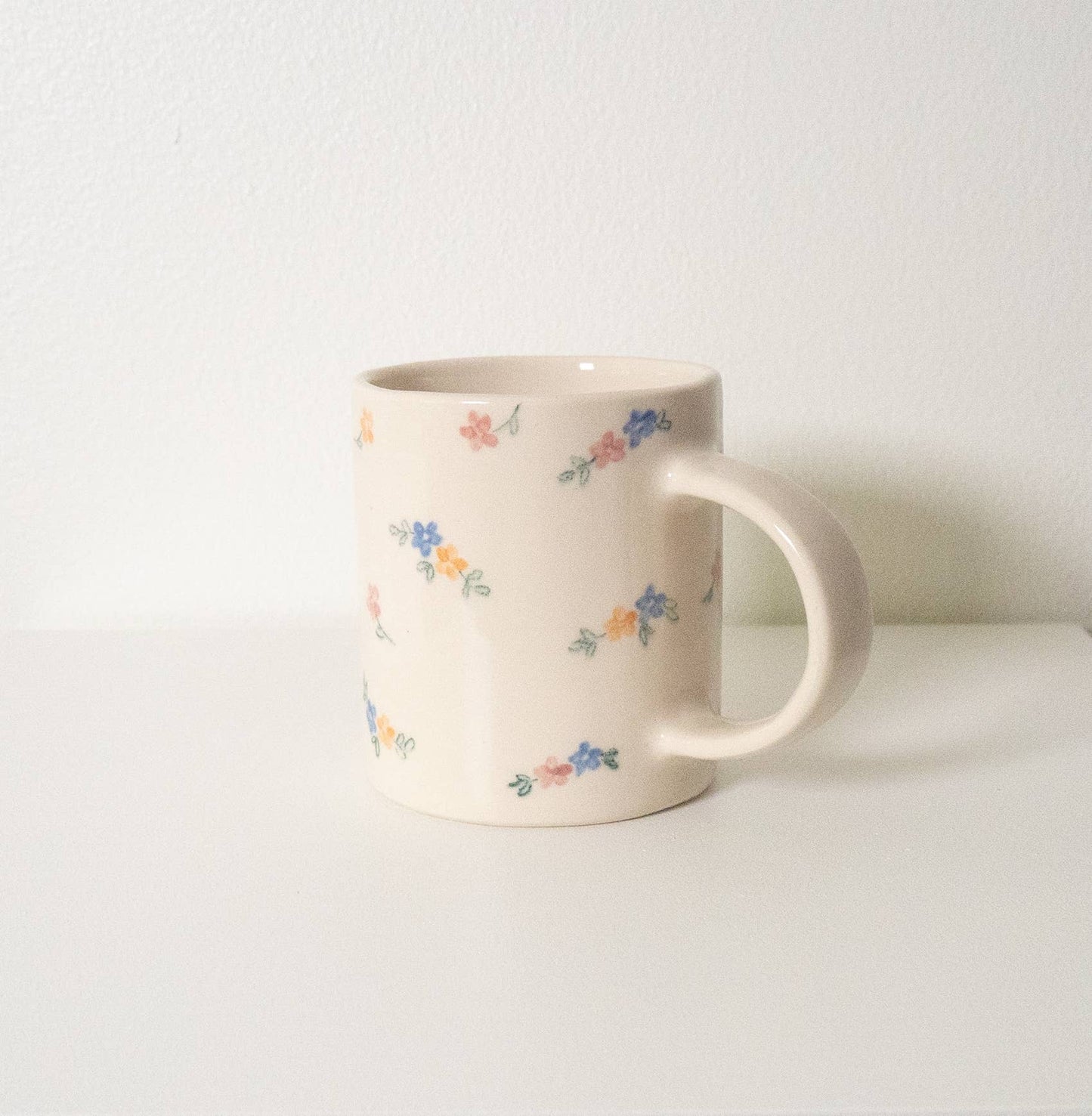 Handmade Floral Mug