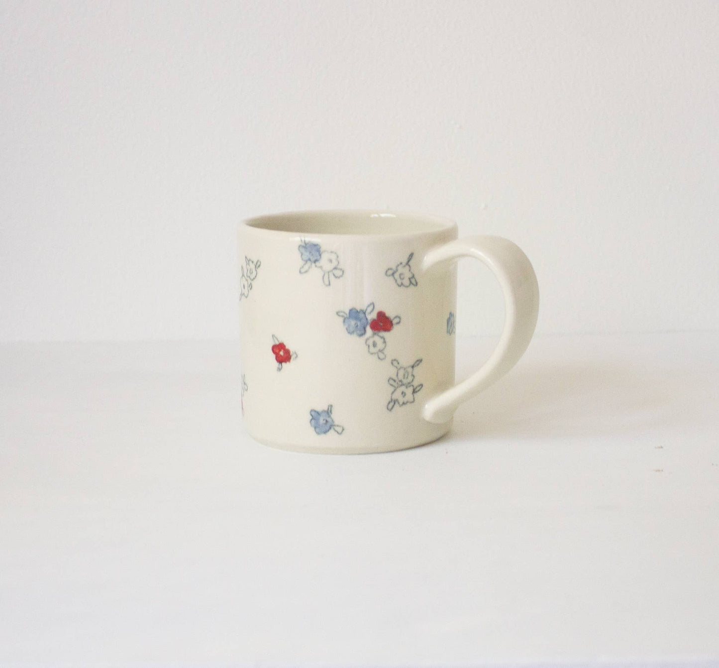 Handmade Floral Mug