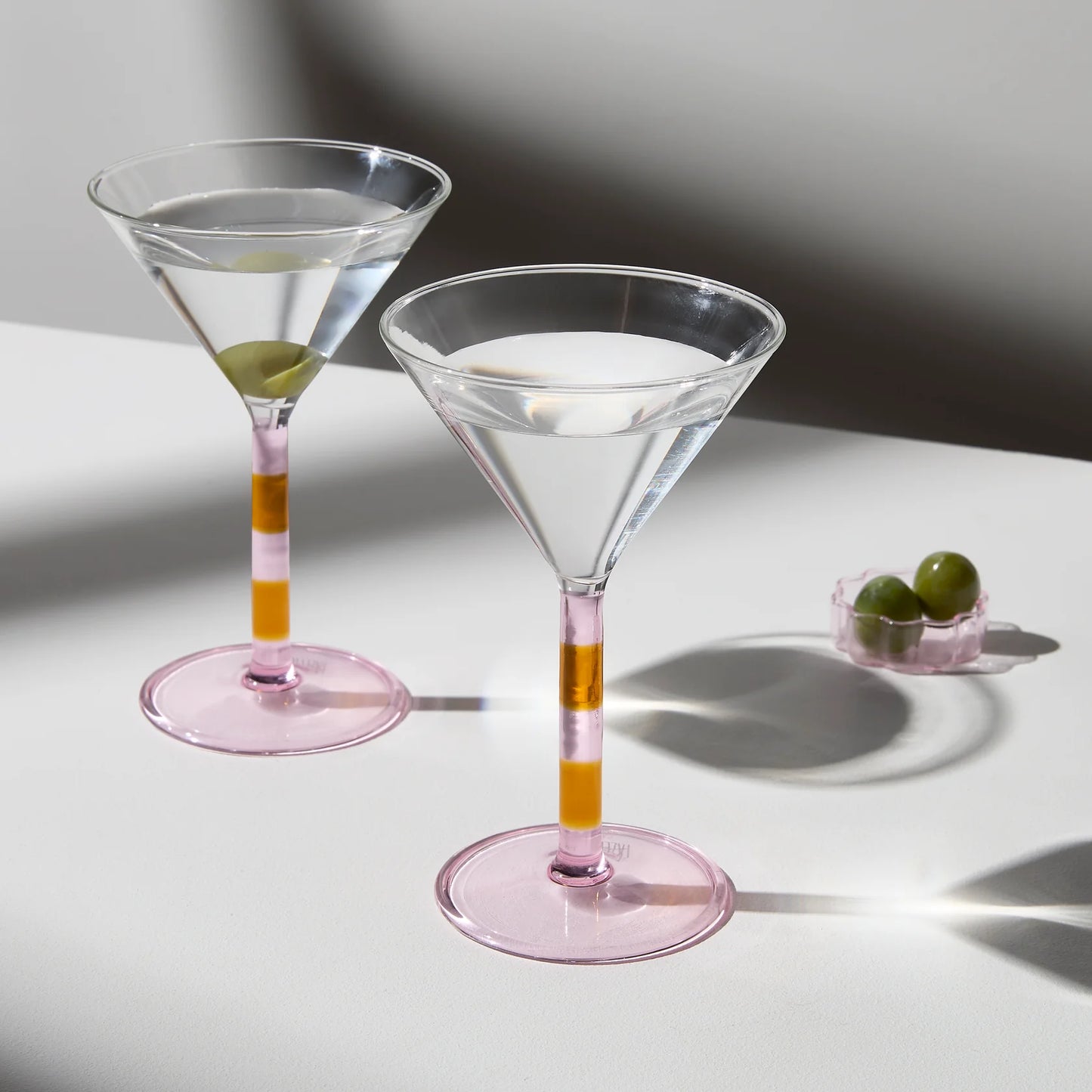 Two Tones Martini Glass