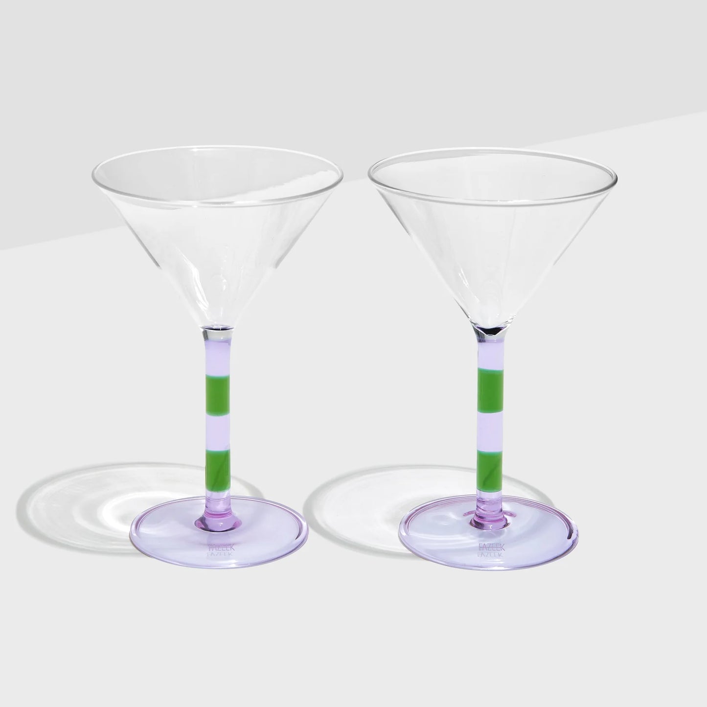 Two Tones Martini Glass