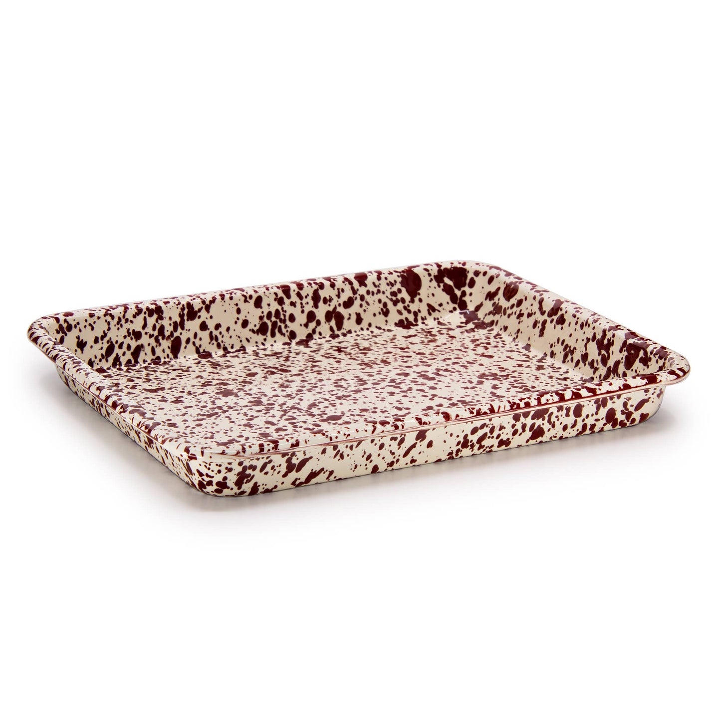 Splatter Enamelware Small Tray (Color Variants)