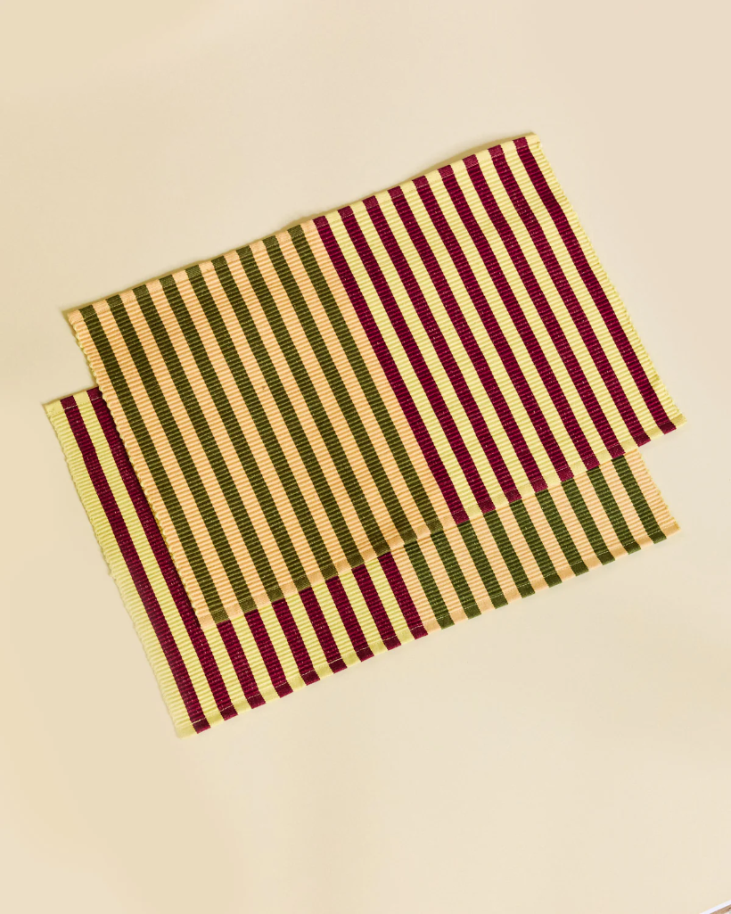 Dusen Dusen Stripe Placemats