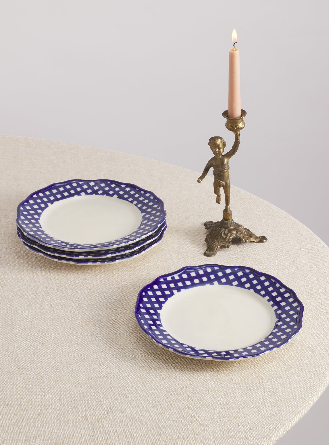 Beatrix Hand-Painted Side Plate 9"