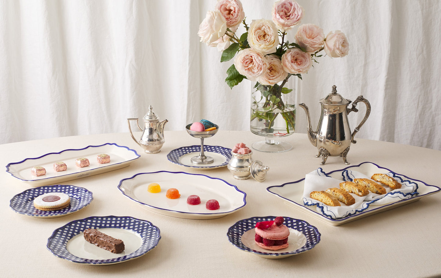 Beatrix Hand-Painted Side Plate 9"