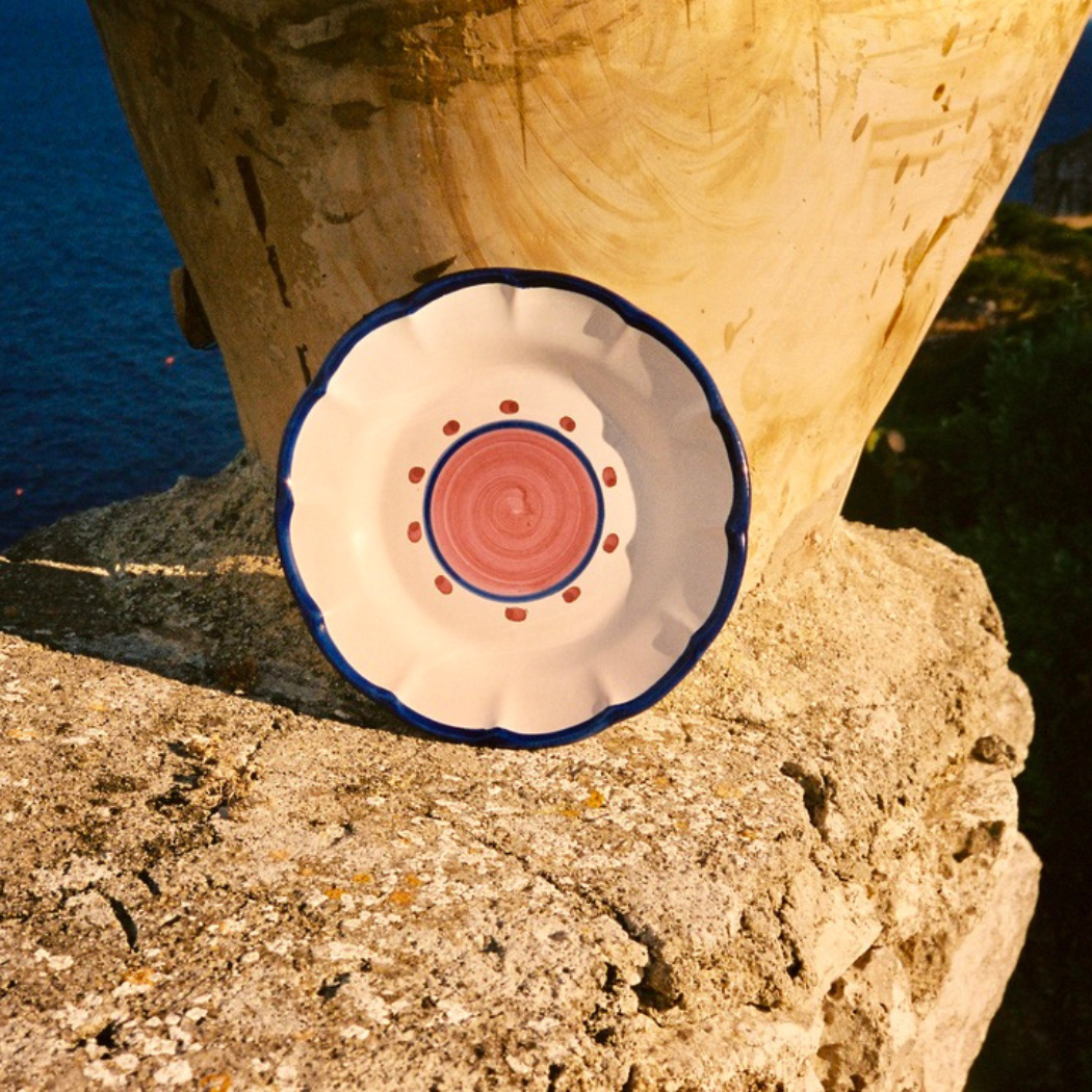 Sienna Plate - Handmade & Hand Painted on the Amalfi