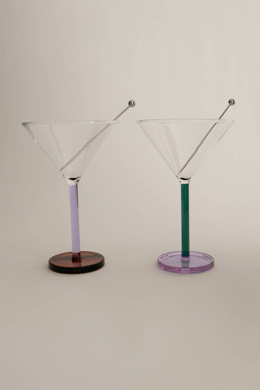 Piano Martini Glass, Birdland