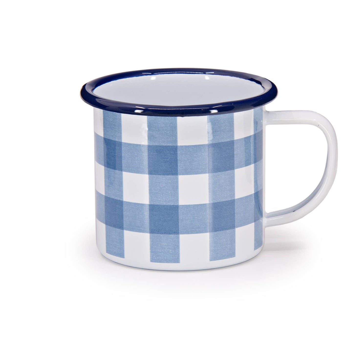 Max Humphrey x CCH Gingham Enamelware 12 oz Mug