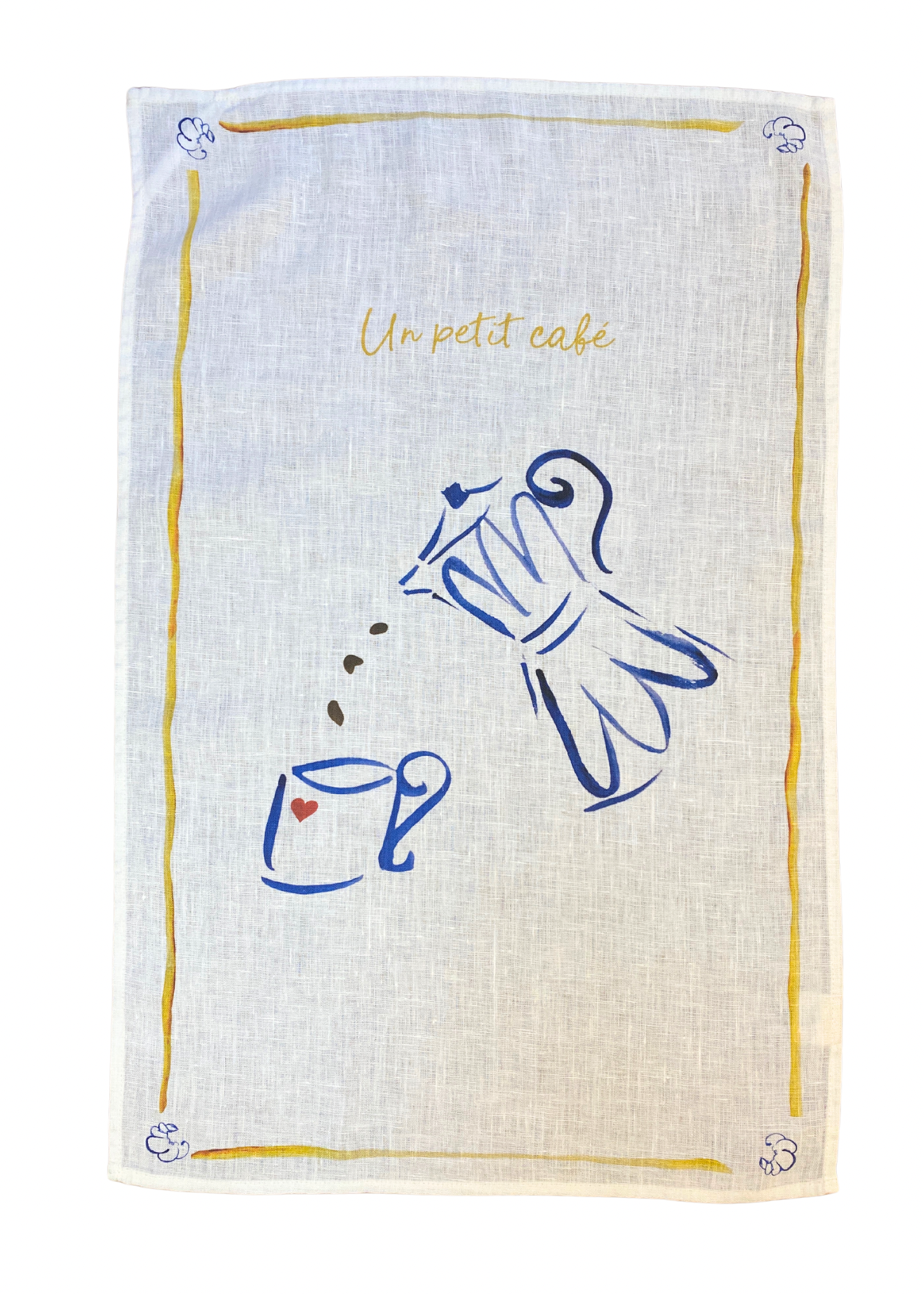 Un Petit Café - Tea Towel