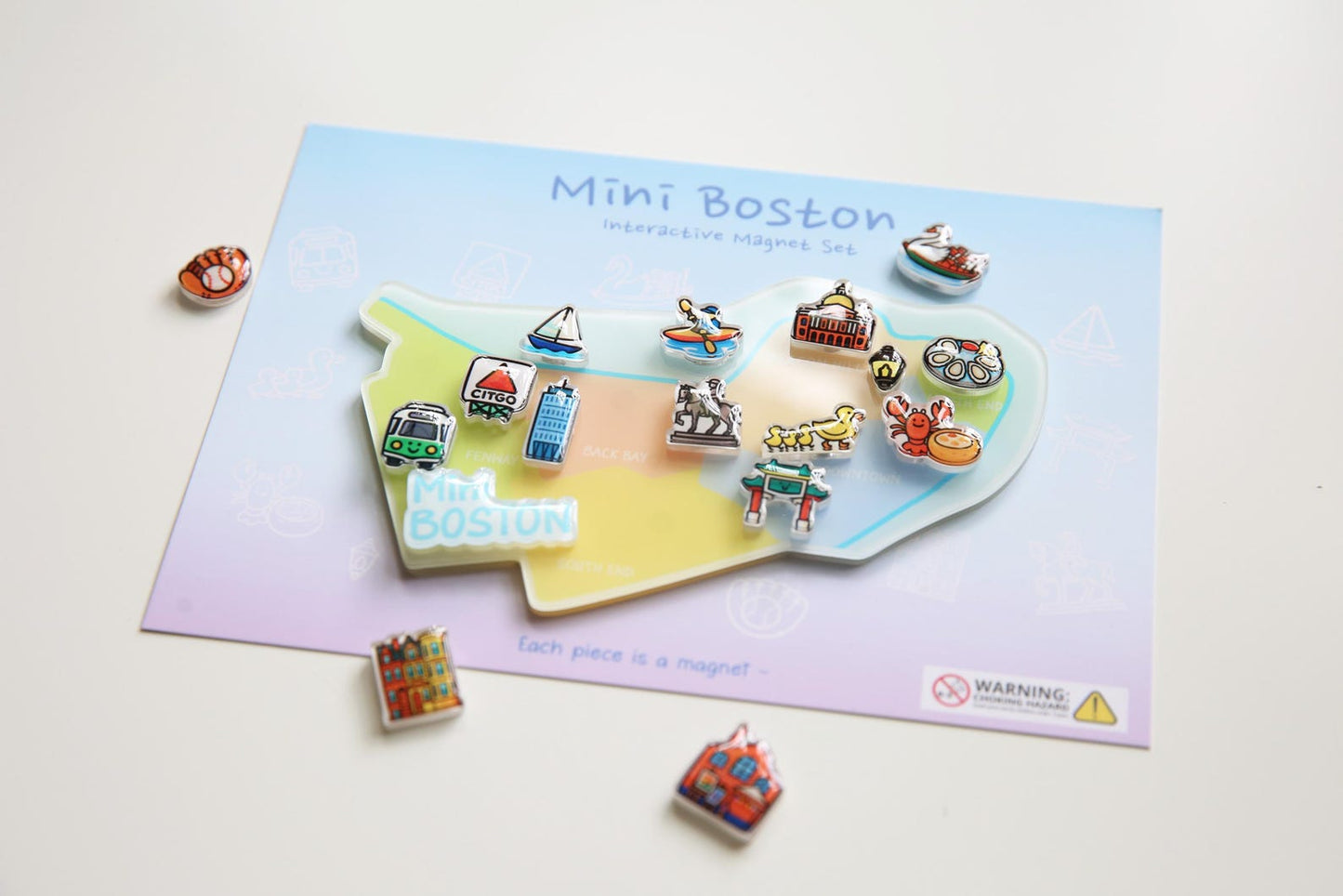 Mini Boston Magnets