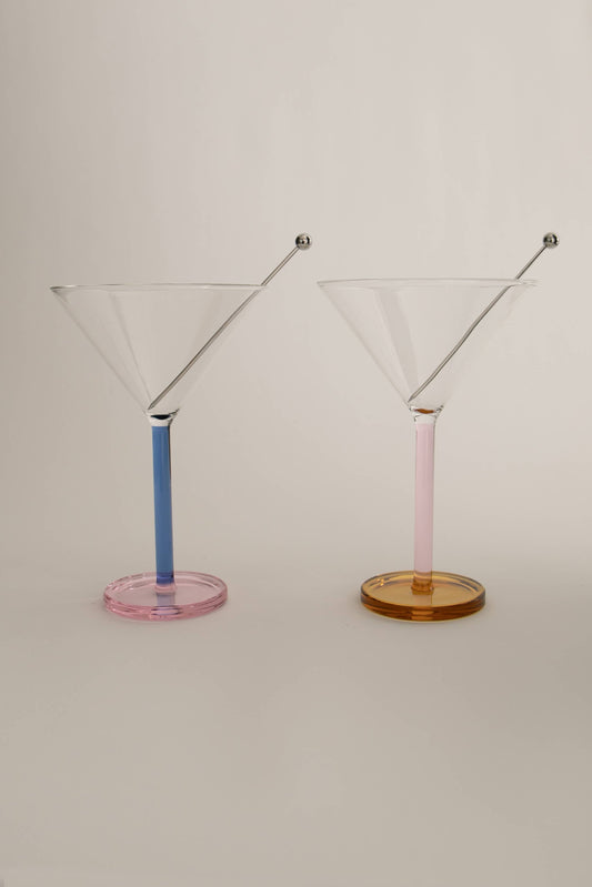 Piano Martini Glass, Bluenote