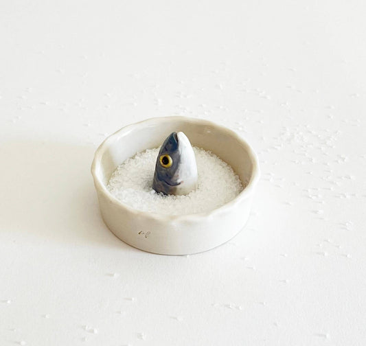 Sardine Head Salt Bowl
