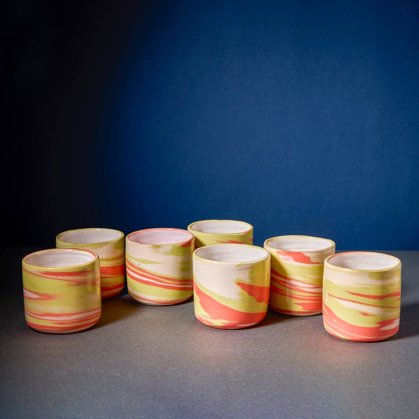Marbled Ceramic Espresso Tumbler