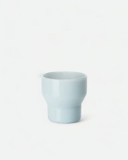 Milk Glass Tumbler - Blue Fog