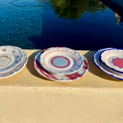 Mia Plate - Handmade & Hand Painted on the Amalfi