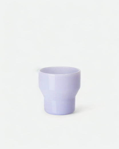 Milk Glass Tumbler - Lavender