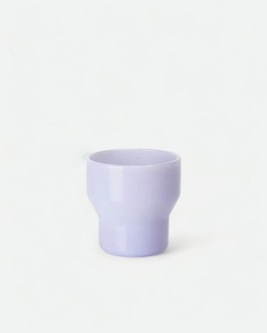 Milk Glass Tumbler - Lavender