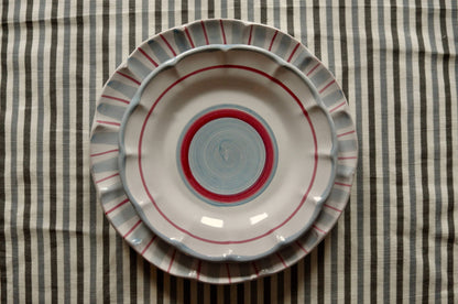 Mia Plate - Handmade & Hand Painted on the Amalfi