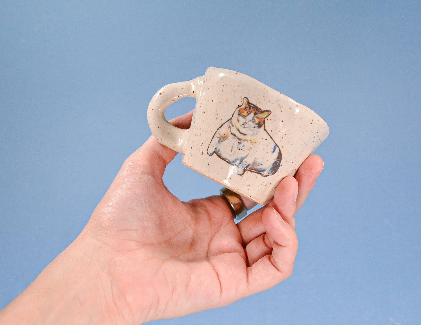 Chonky Cat Espresso Cup