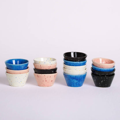 Speckled Ceramic Dipping Sauce Cup