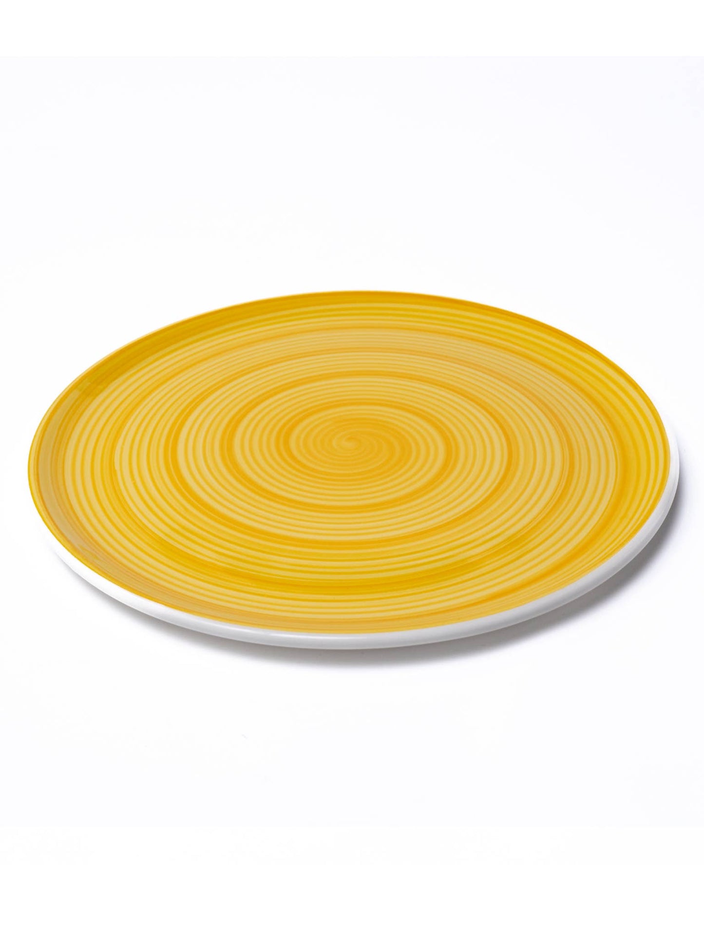 Spirale Yellow Charger / Pizza Plate