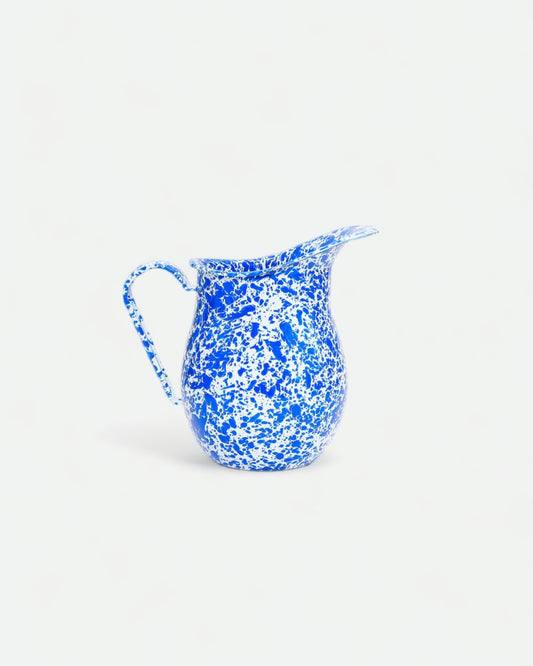 Splatter Enamelware Pitcher (Color Variants)