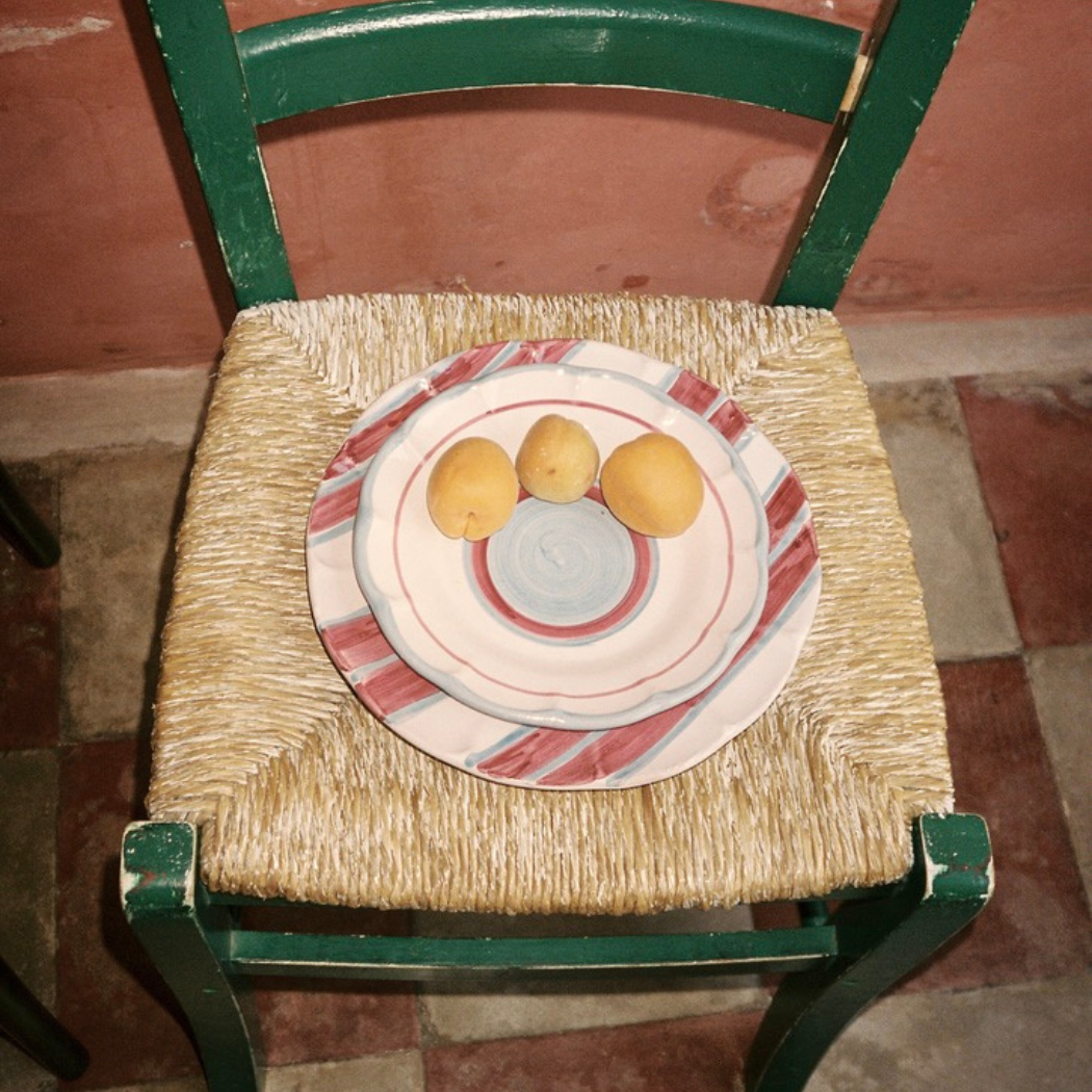 Mia Plate - Handmade & Hand Painted on the Amalfi