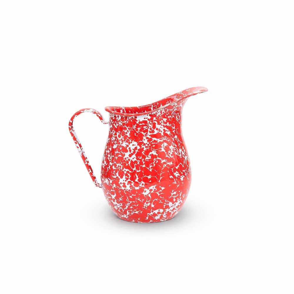 Splatter Enamelware Pitcher (Color Variants)