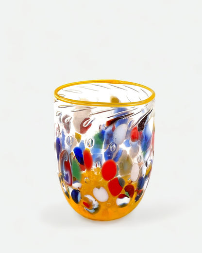 Murano Bubble Tumbler - White