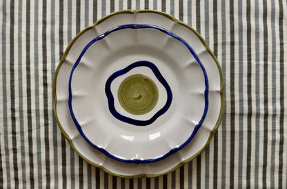 Olive Plate - Handmade & Hand Painted on the Amalfi