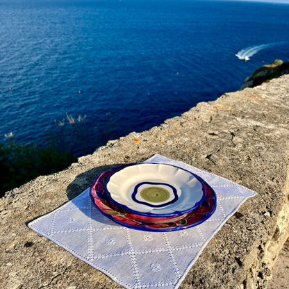 Olive Plate - Handmade & Hand Painted on the Amalfi