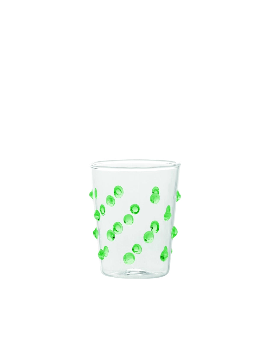 Green Dots Shot Glass