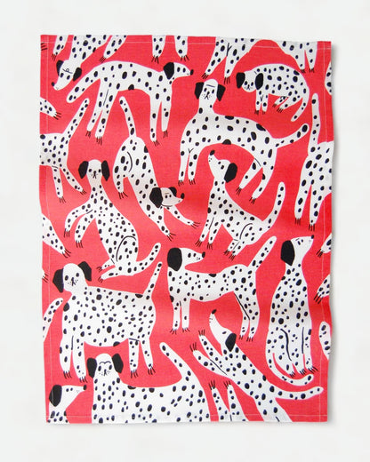 Dalmation Tea Towel