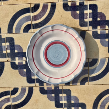 Mia Plate - Handmade & Hand Painted on the Amalfi