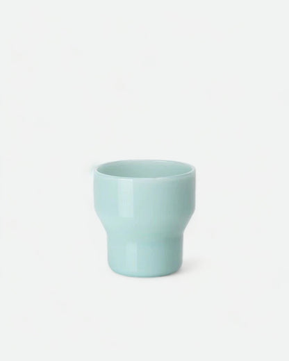 Milk Glass Tumbler - Minty Haze