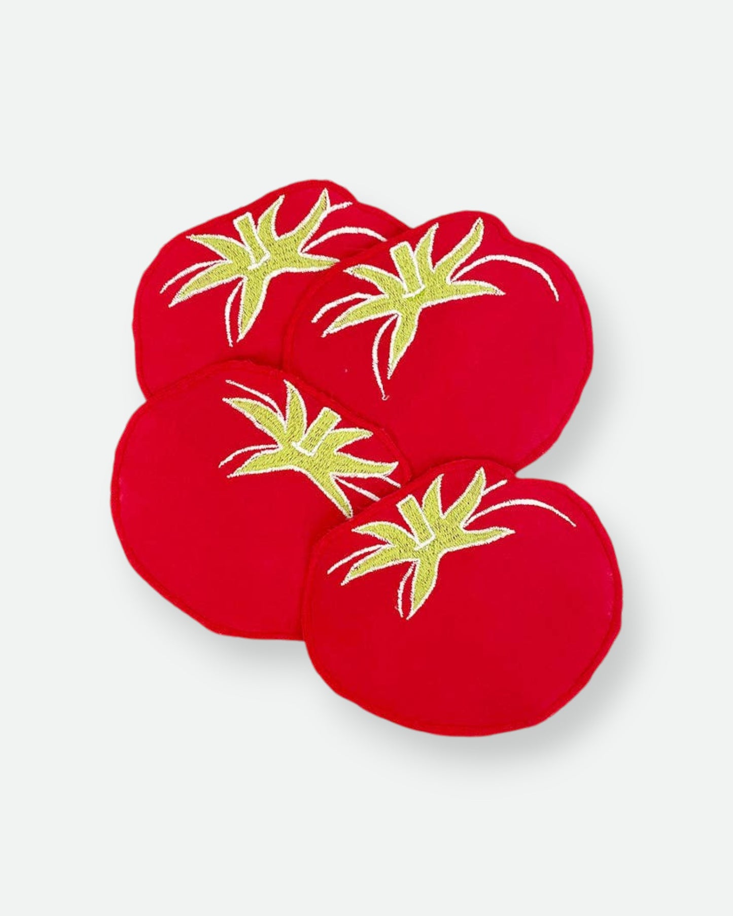 Tomato Cocktail Napkins Set