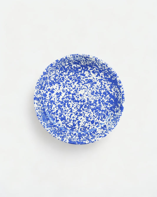 Splatter Enamelware Pasta Plate (Color Variants)