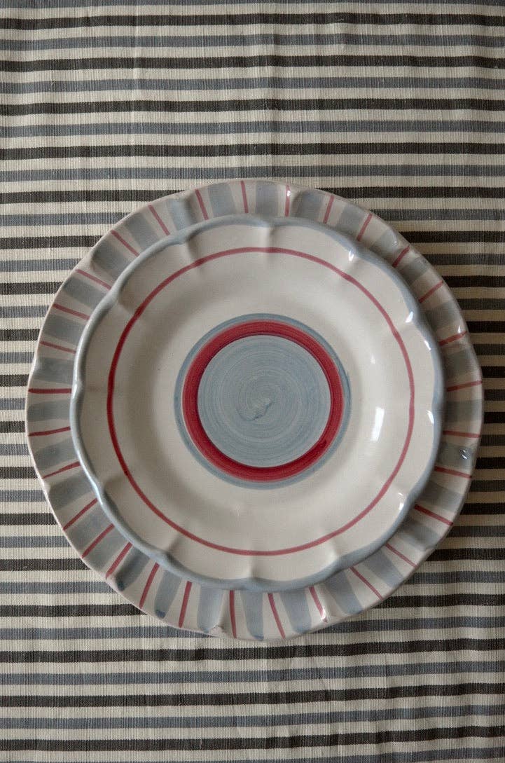 Mia Plate - Handmade & Hand Painted on the Amalfi